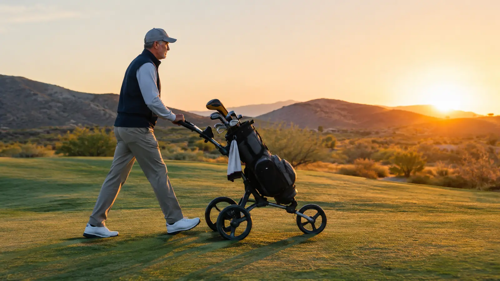 Caddytek CaddyLite Push Cart vs Carrying Your Bag: Which Helps a Golfer's Back More?