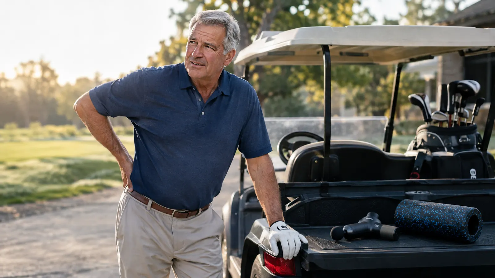 Mebak 3 Massage Gun vs a Foam Roller: Which Helps a Golfer's Back More?