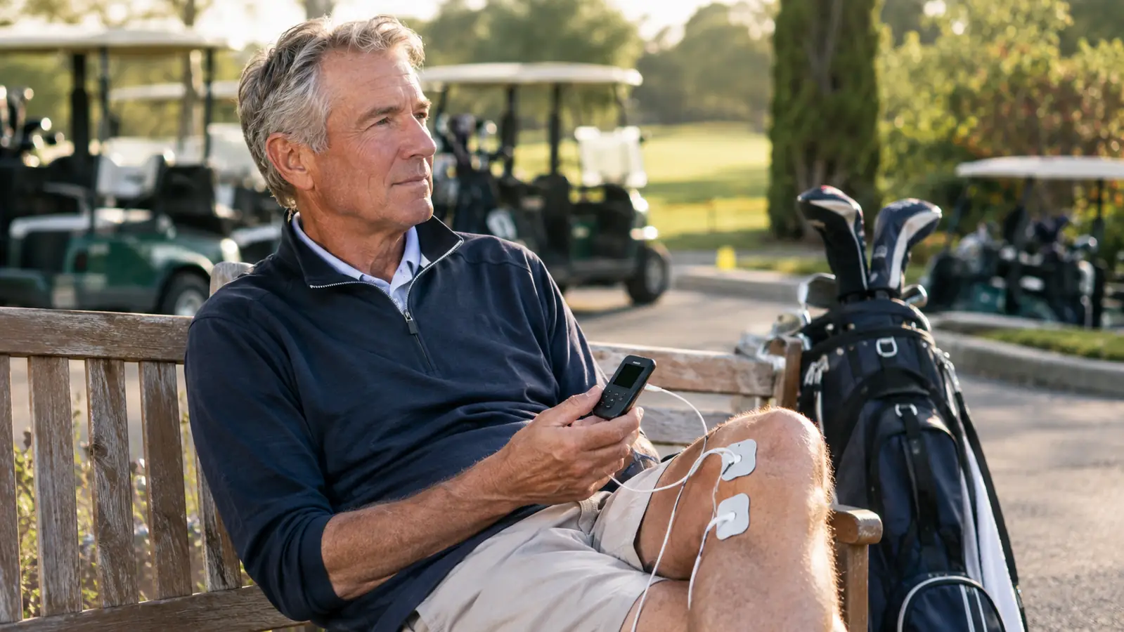 TENS 7000 Unit vs a Heating Pad: Which Helps a Golfer's Back More?